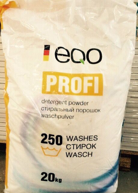 Немецкий стиральный порошок EQO Professional 20 кг