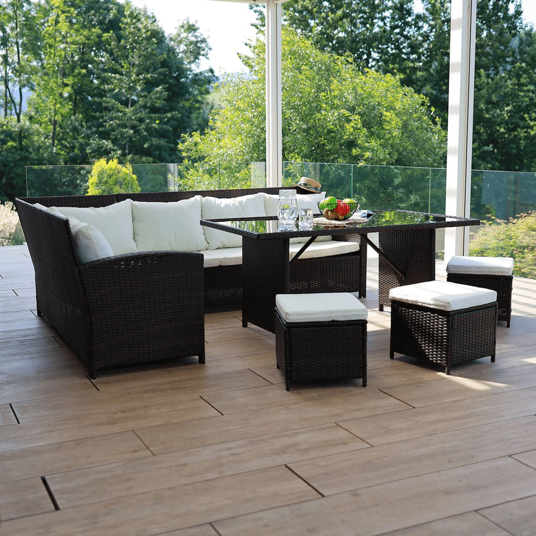 Set mobilier de grădină Tempo Kondela Stark (5în1) foto 1
