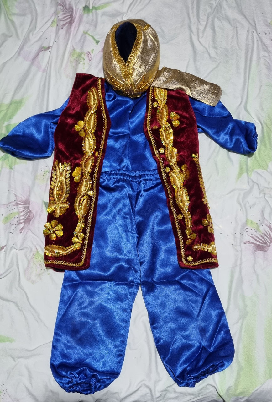 Costum Aladin, stil oriental pentru baietel 4-6 ani foto 0