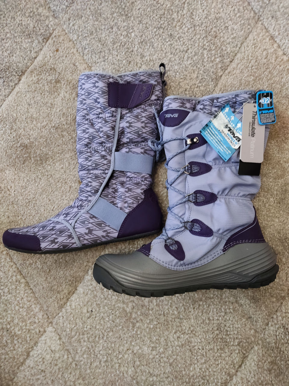 Зимние непромокаемые сапоги teva, ugg australia, hoka france