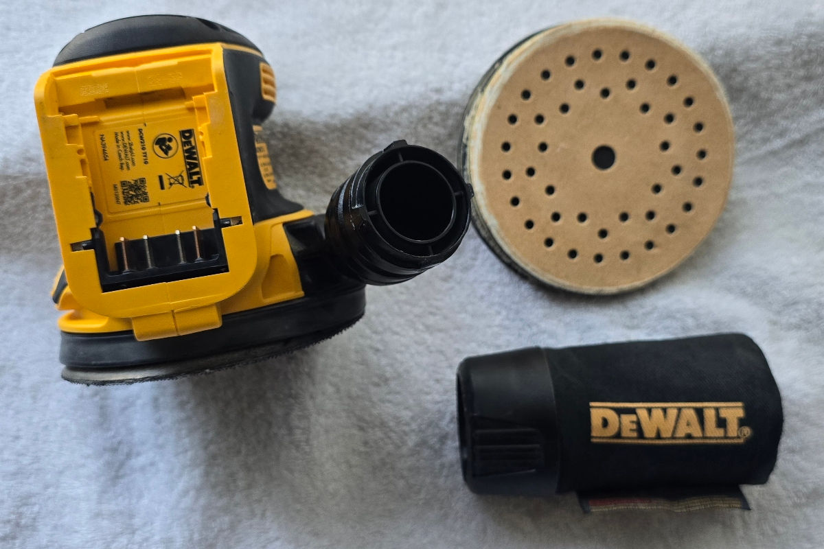 Dewalt DCW210N ( mașină de șlefuit  -  шлифовальная машина) foto 2