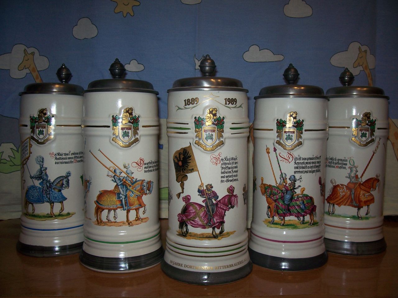 Пивные кружки!Германия!Керамические,глиняные,музыкальные!!!