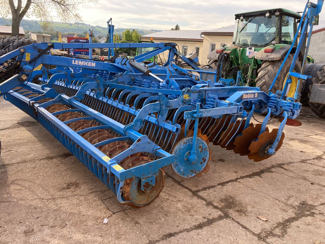 Дисковая борона Lemken Rubin 9/600 KUA+сеялка Lemken Solitair 9/600 KA foto 12