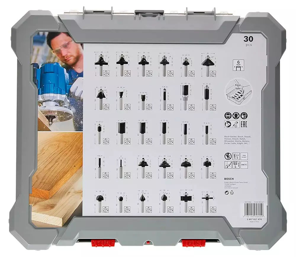 Set 15 freze pe lemn Bosch Ø6 mm/Ø8 mm - livrare, credit !!! foto 6