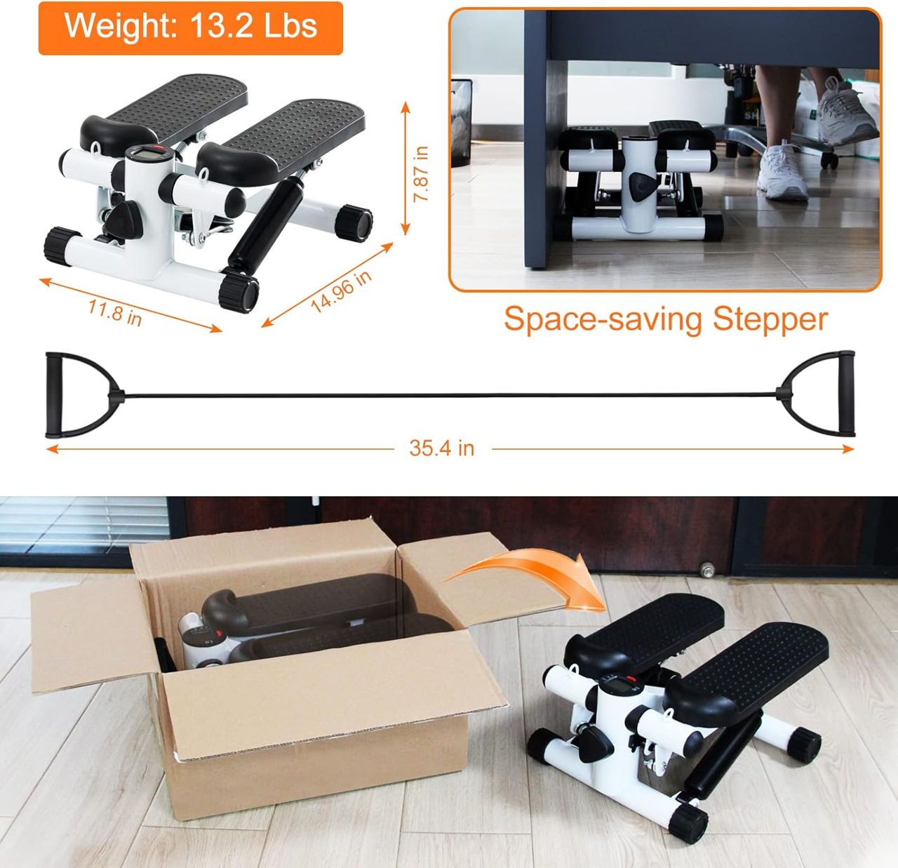 Aparat fitness Stepper Тренажер Степперы фото 7