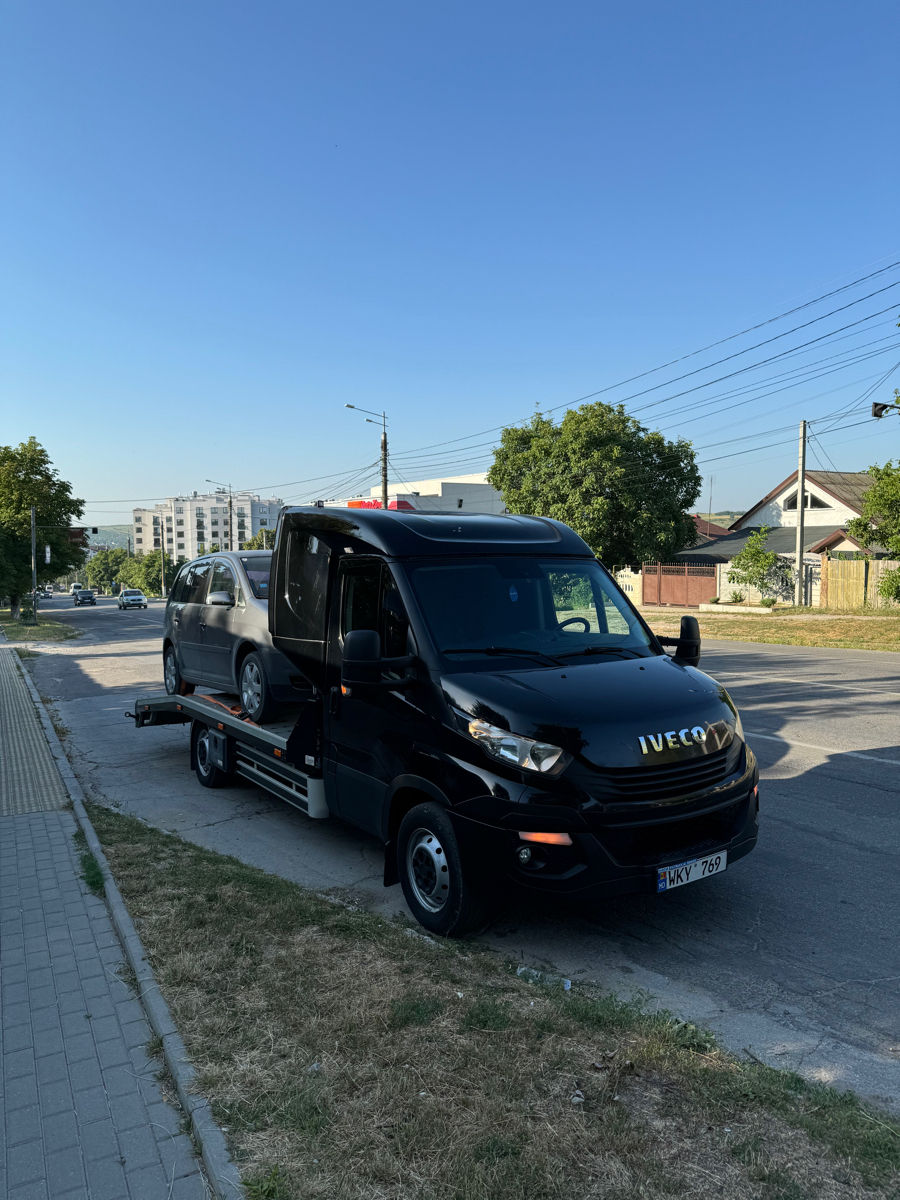 Evacuator Ungheni Vama Sculeni Iasi 24/7 Tractari auto Moldova Romania 24/7 foto 4