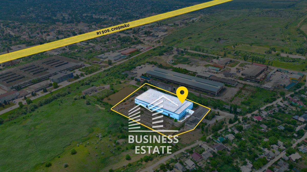 Vânzare! 2,8 Ha! 9200 m2! Producere! Strășeni, R1 Șos. Chisinău! foto 1
