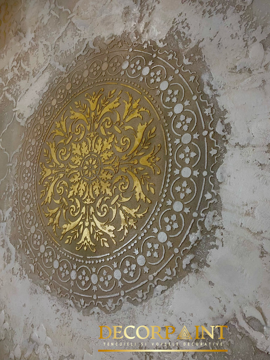 Finisaje decorative. Tencuiala si vopsea decorativa. Декоративная штукатурка фото 7