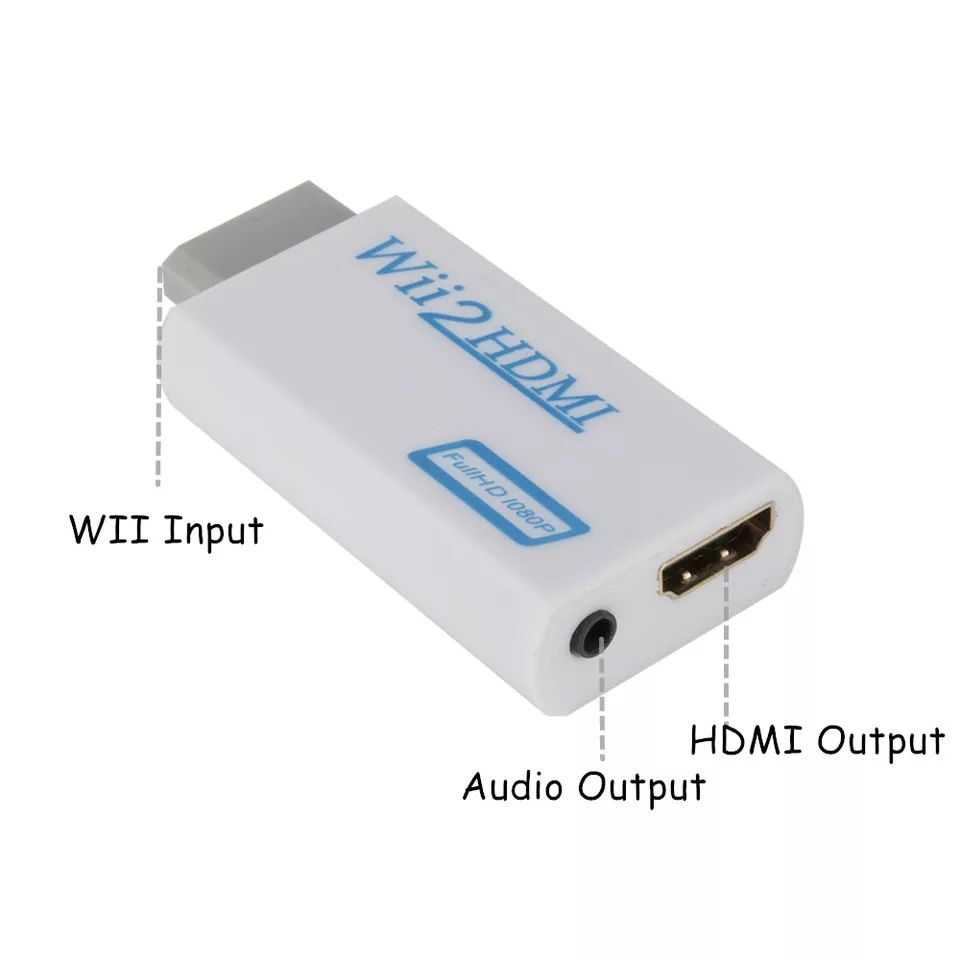 Адаптер для   Консоли Nintendo Wii  -hdmi 150 lei foto 2