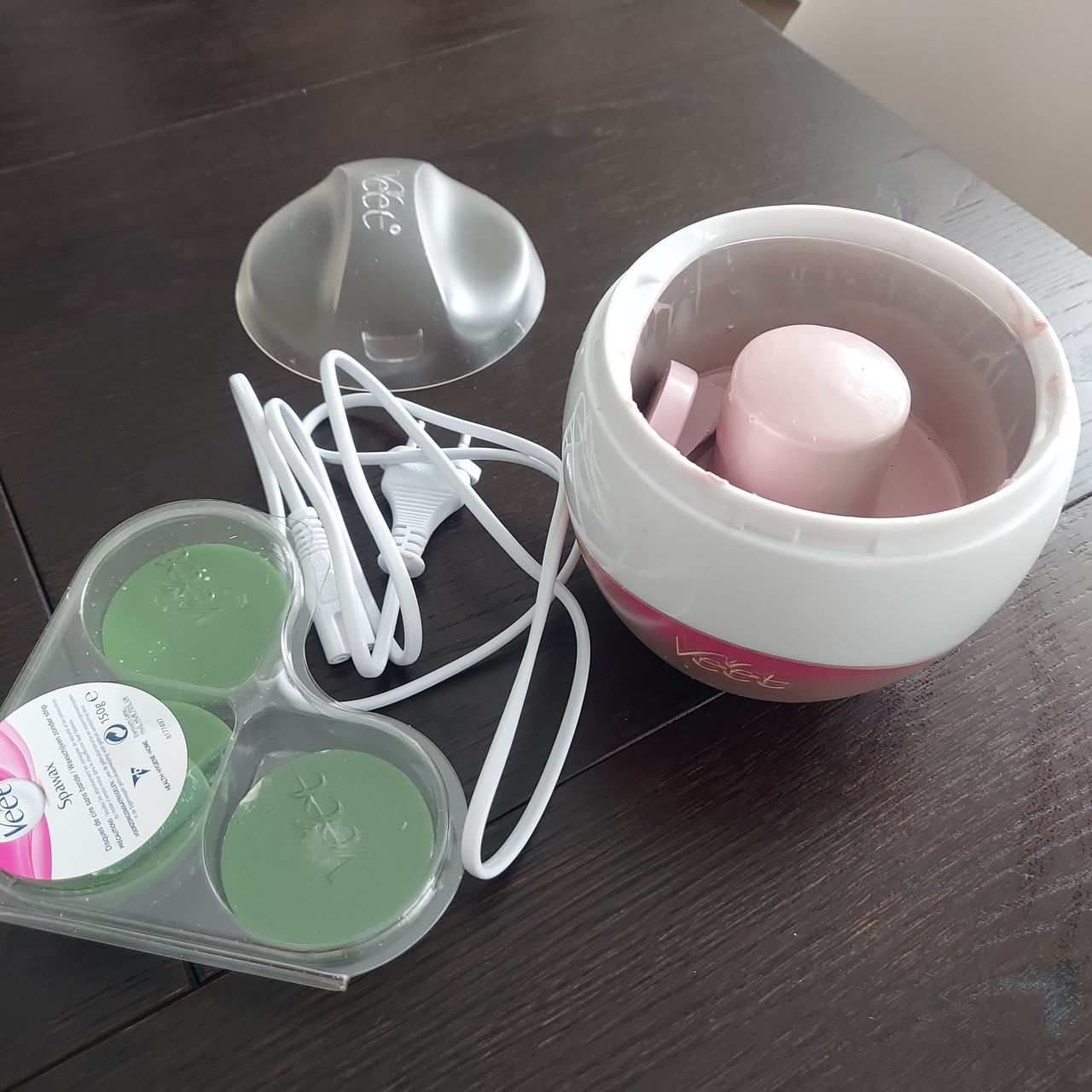 Прибор для нагрева воска. Incalzitor de ceara veet foto 3