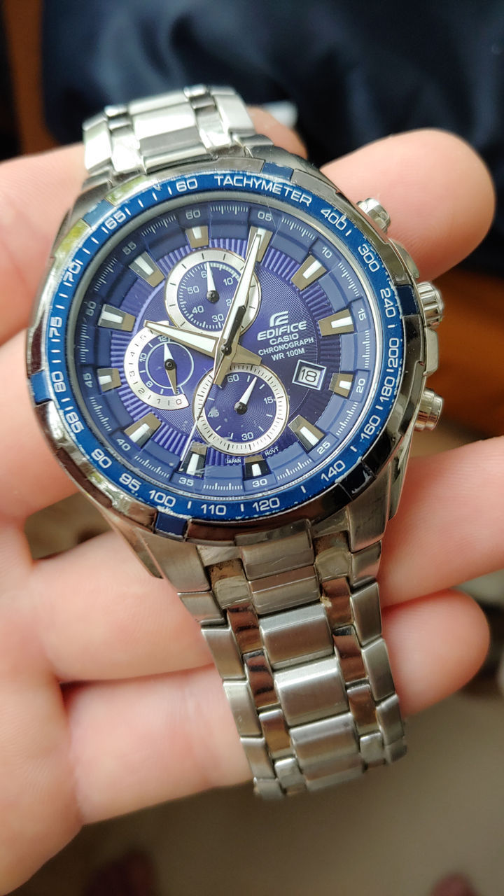 Casio Edifice chronograph wr 100m