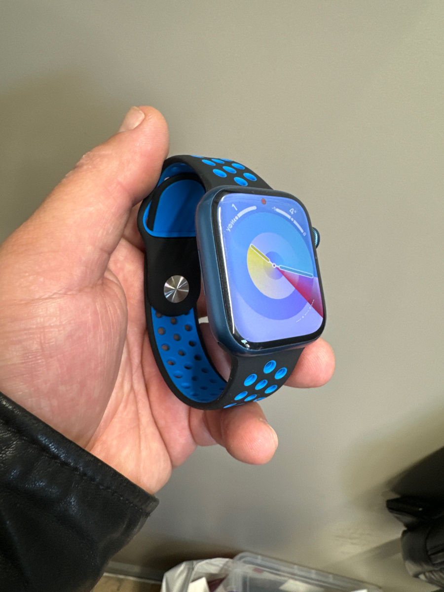 Apple Watch 7 45mm Blue Perfect