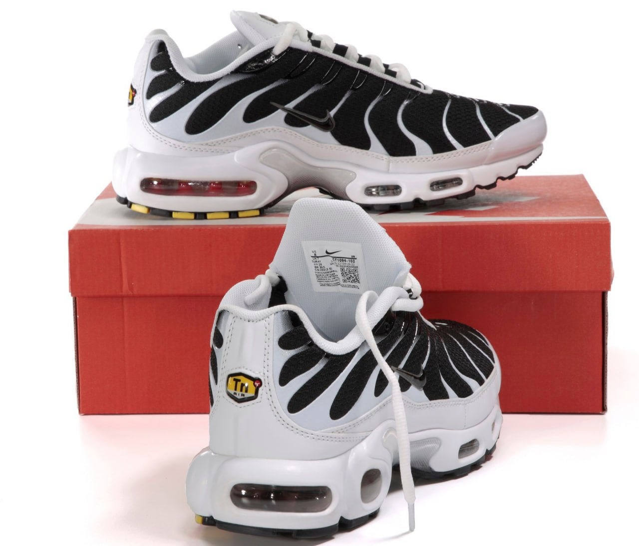 Nike Air Max Tn Plus Black/White foto 7