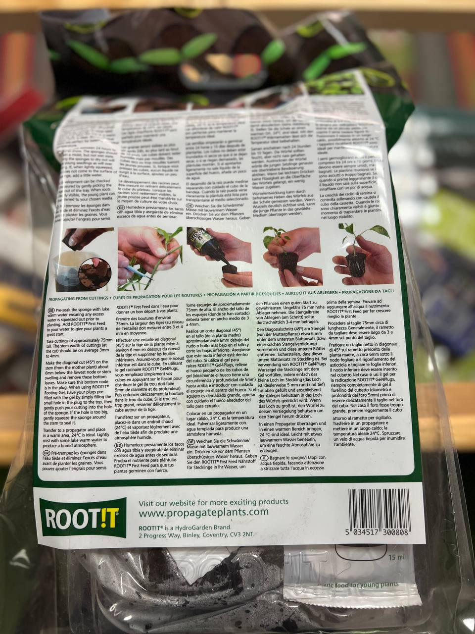 VALUE Rooting Sponge Propagation Kit, set complet pentru germinarea semințelor sau înrădăci foto 1