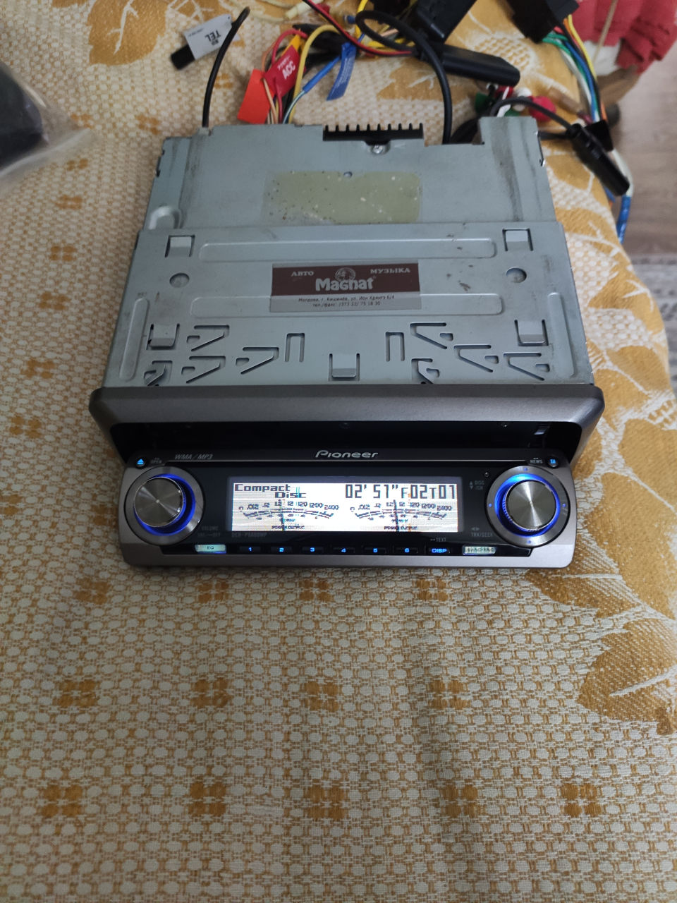 pioneer DEH-P8600MP CD/MP3/WMA/AUX foto 1