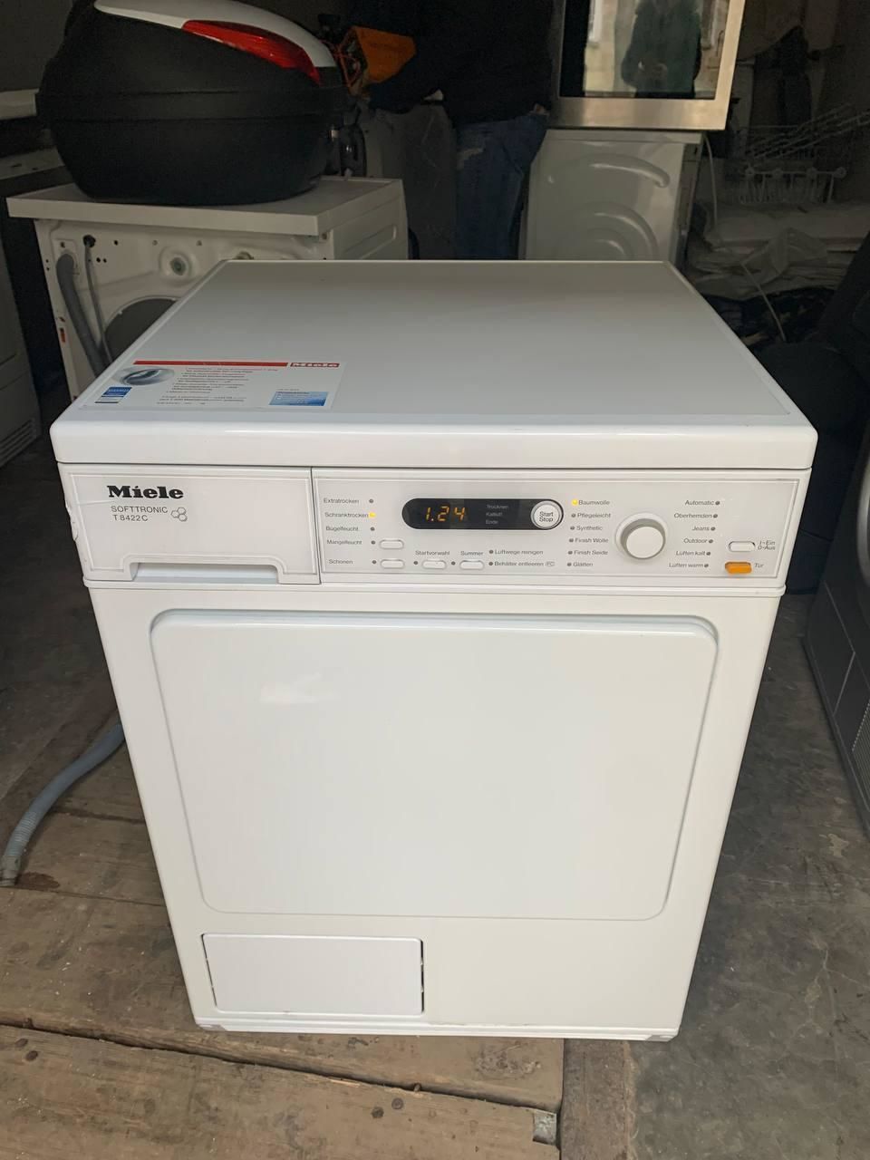 Сушильная машина Miele на 6 кг высушит вещи за 90 минут