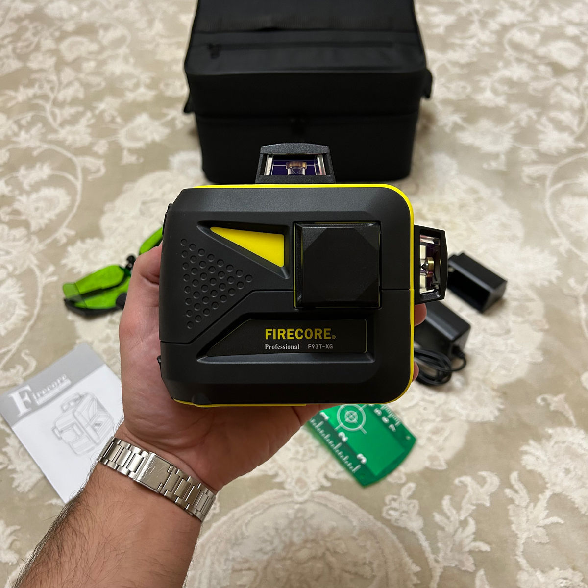 Laser Firecore F93T XG 3D 12 linii + tripod + acumulator + garantie + livrare gratis фото 7
