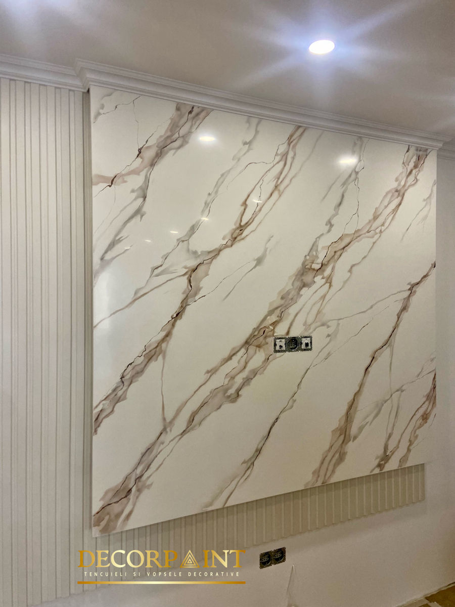 Tencuiala si vopsea decorativa. Декоративная штукатурка. Decor. foto 2