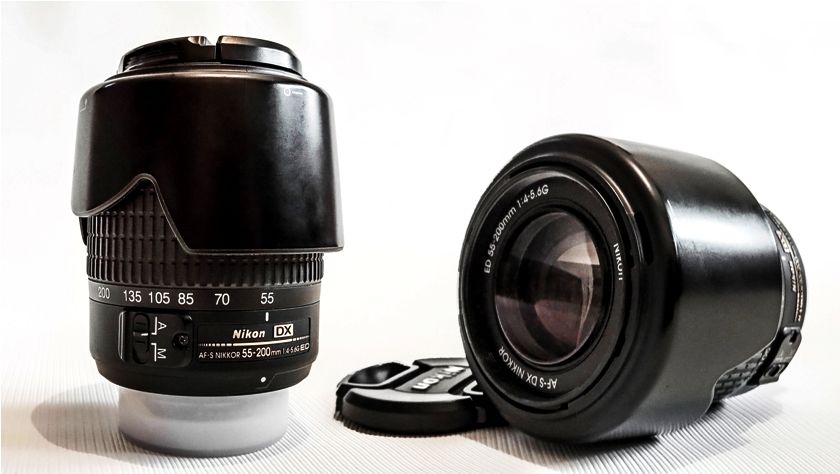 Объектив Nikon DX AF-S Nikkor 55-200mm 1:4-5.6G ED