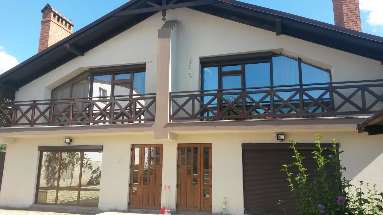Balustrade din lemn  p/u terase, balcoane. Ограждения из дерева для терасс и балконов. foto 6