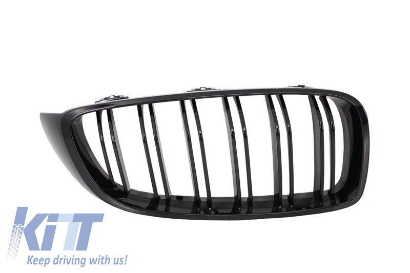 Grile M Nari BMW Seria 4 F32 F33 F36 (2013-03.2019) Negru Lucios foto 4