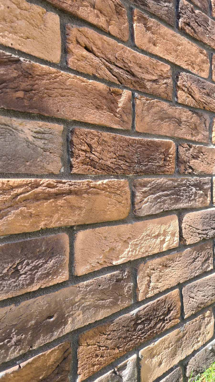 Fatade cu termopanouri. Polistiren 3-10cm plus caramida decorativa sau klinker foto 11