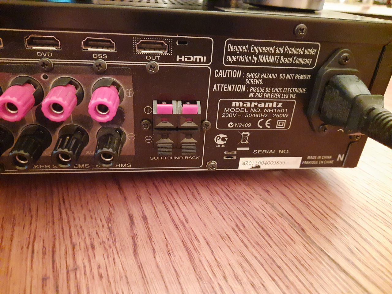 Marantz-BD5004 & NR-1501 foto 8