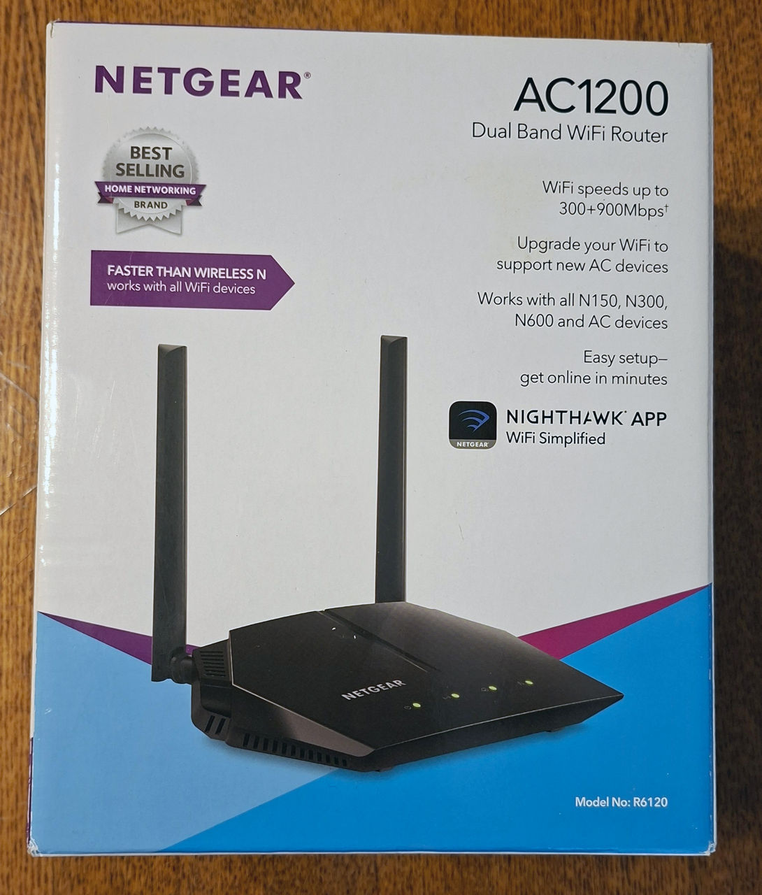 Netgear R6120 (AC1200 5G Wi-Fi Router)