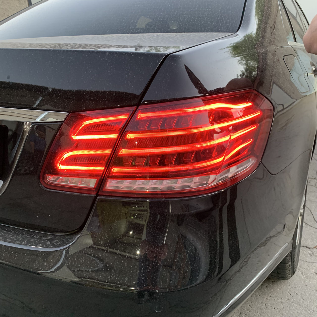 Ремонт заднего фонаря LED на Mercedes E-класса W212 W207 Reparatia led w212  fanari