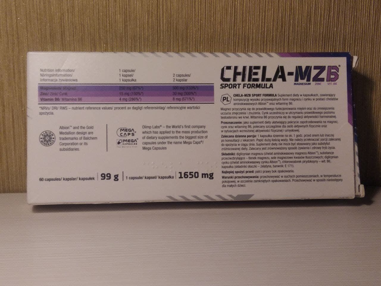 Chela-mzb sport formula 30 capsule