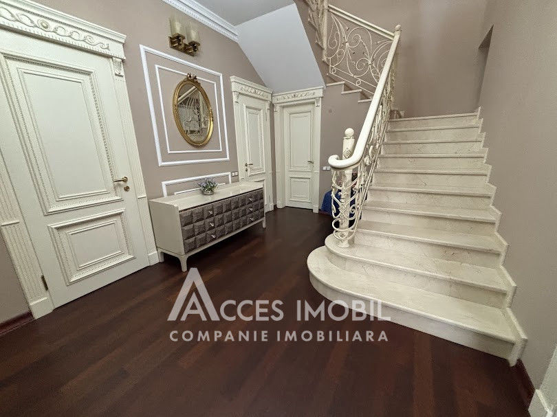 Casă în 2 niveluri! Buiucani, 240m2 + 5 ari. str. Ștefan Neaga. Reparație Premium! foto 6