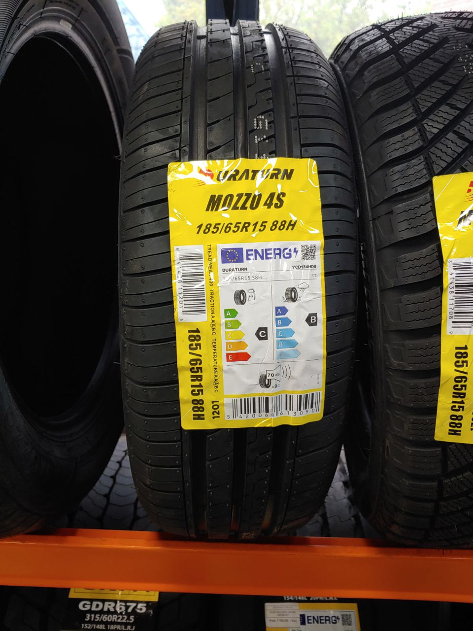 Anvelope de vara 185/65 R15 Duraturn Mozzo4s Noi - 993 ! фото 0