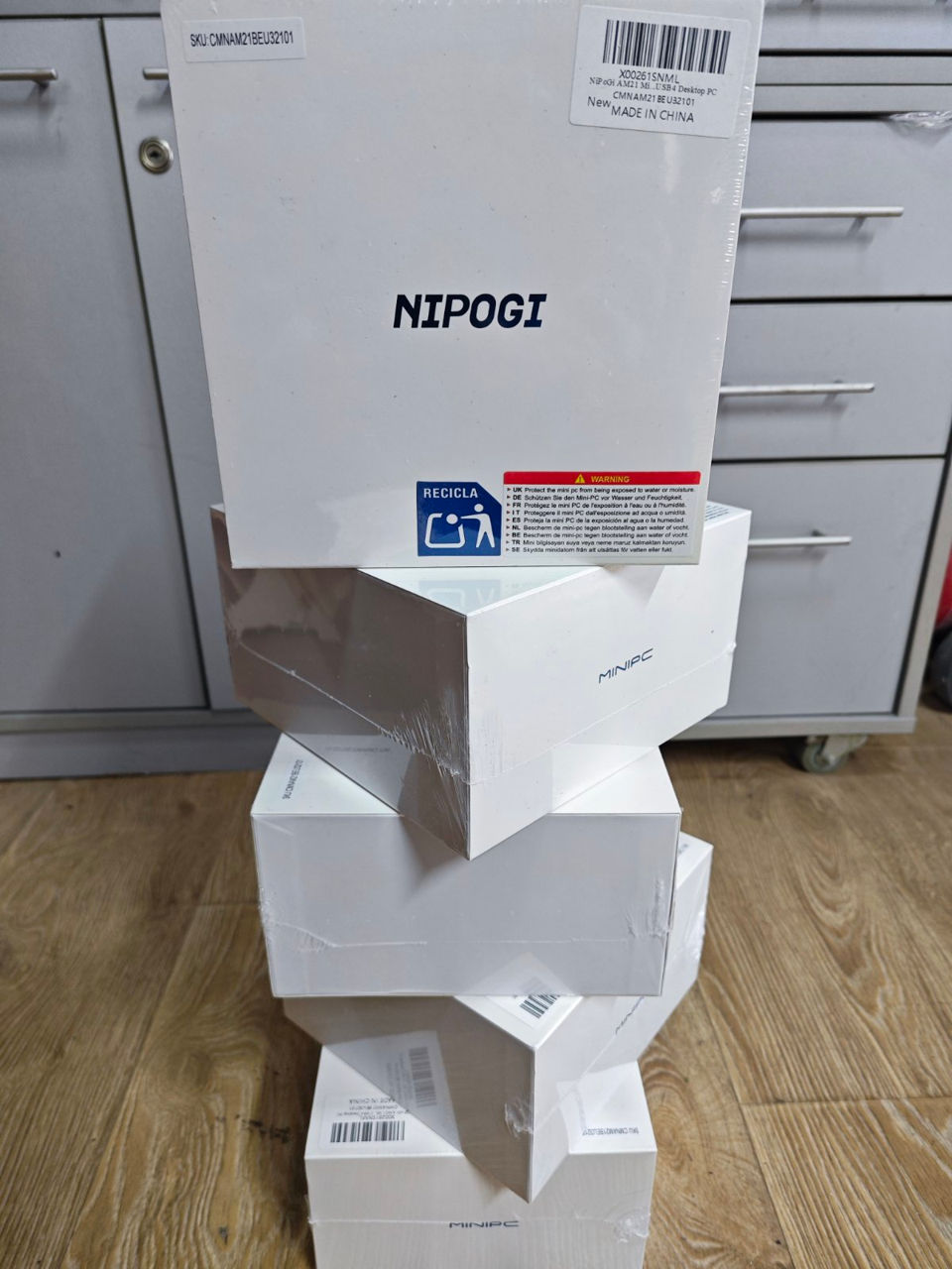 NiPoGi AM21 Mini PC АMD Ryzen 9 6900HX(8C/16T, up to 4.9GHz), Mini Computer 16GB DDR5 512GB M.2 NVMe фото 2