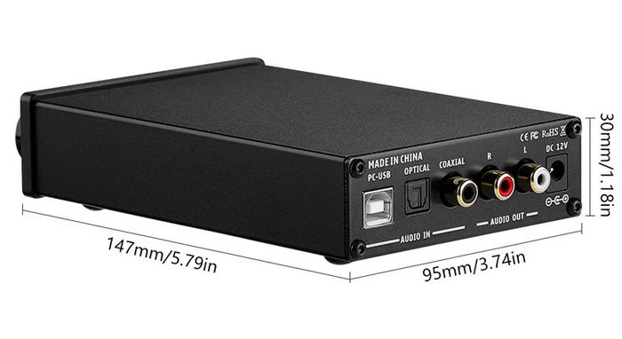 Aiyima DAC-A5 PRO (placa de sunet) USB, nou - 75eu фото 4
