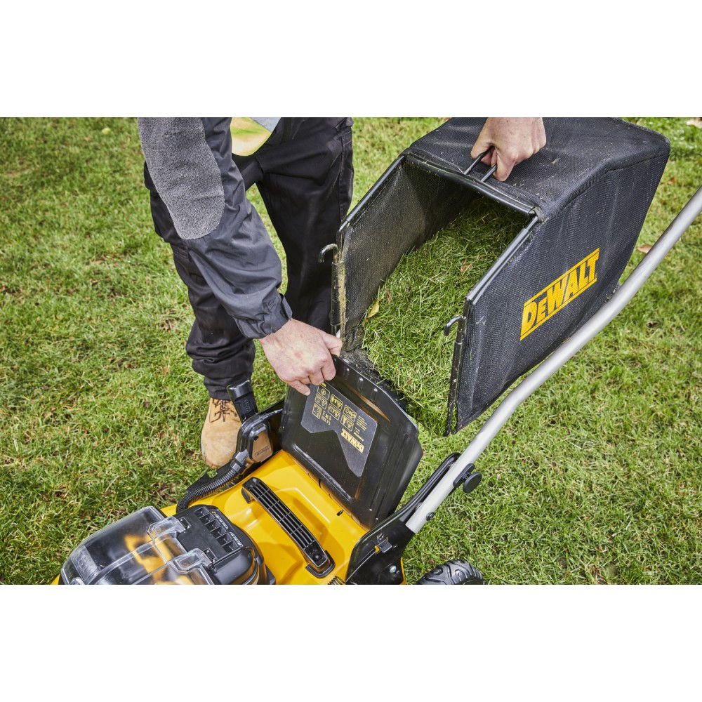 Masina de tuns iarba cu acumulator /Газонокосилка аккумуляторная Dewalt DCMW564P2 foto 10