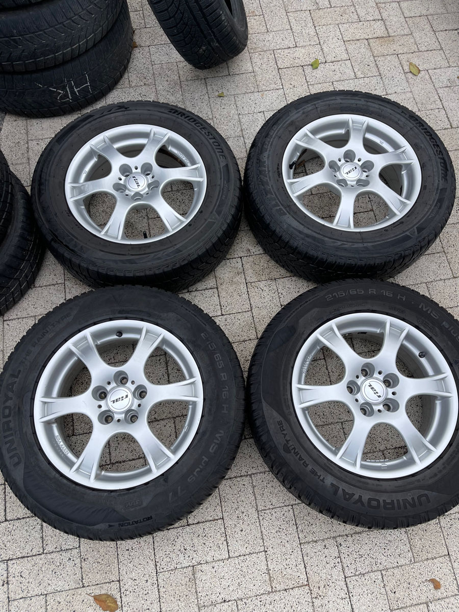 Discuri 5x114.3 r16 cu anvelope 215x65r16 фото 0