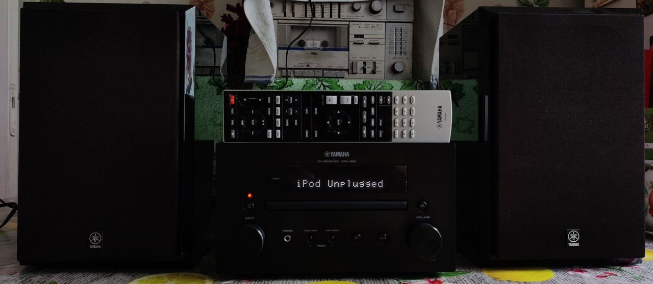 High quality HI-FI components Yamaha CRX-550 DAB Speakers Yamaha NX-E300 foto 7
