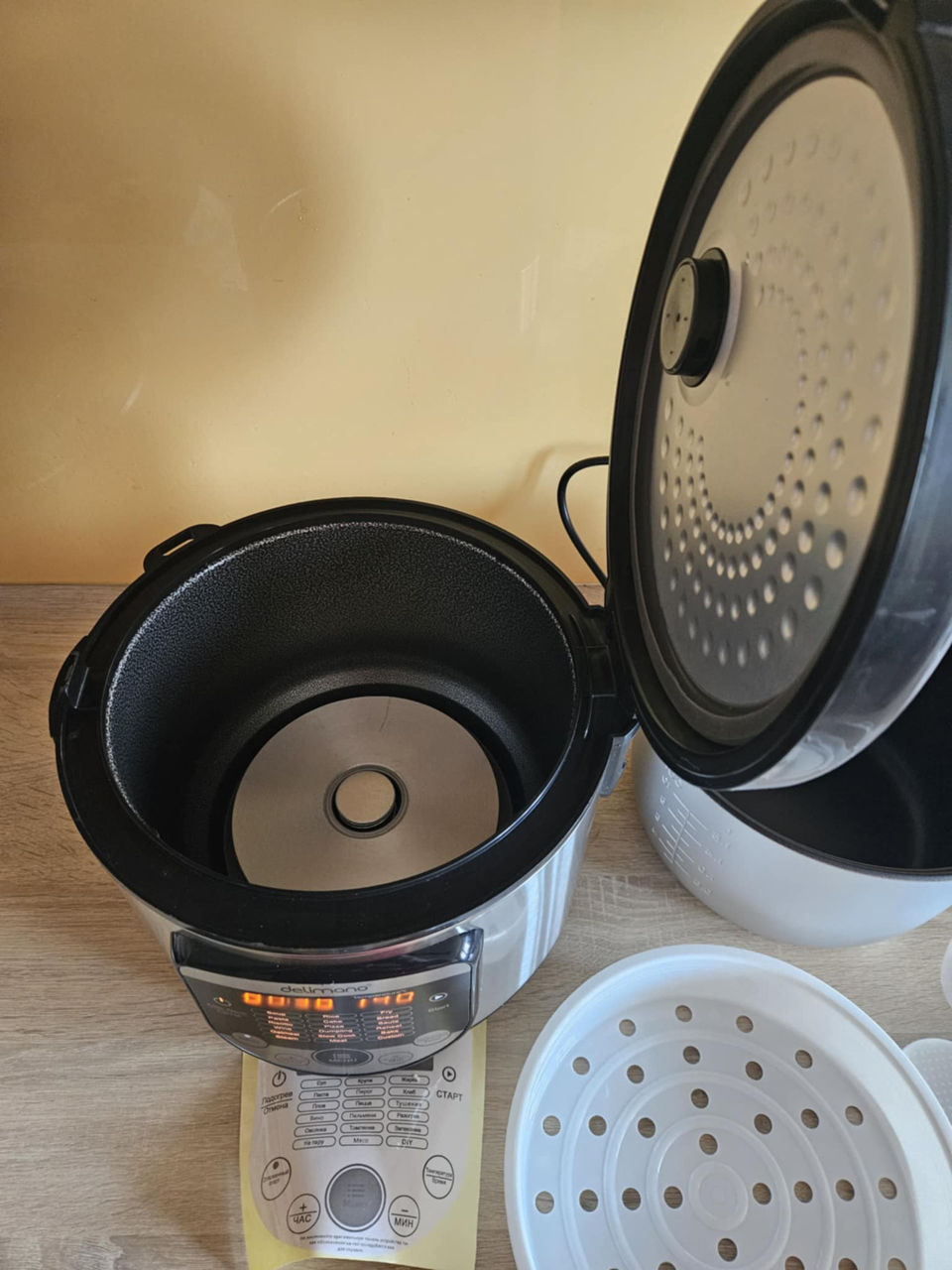 Multicooker Delimano 18 în 1, 5L — nou foto 3