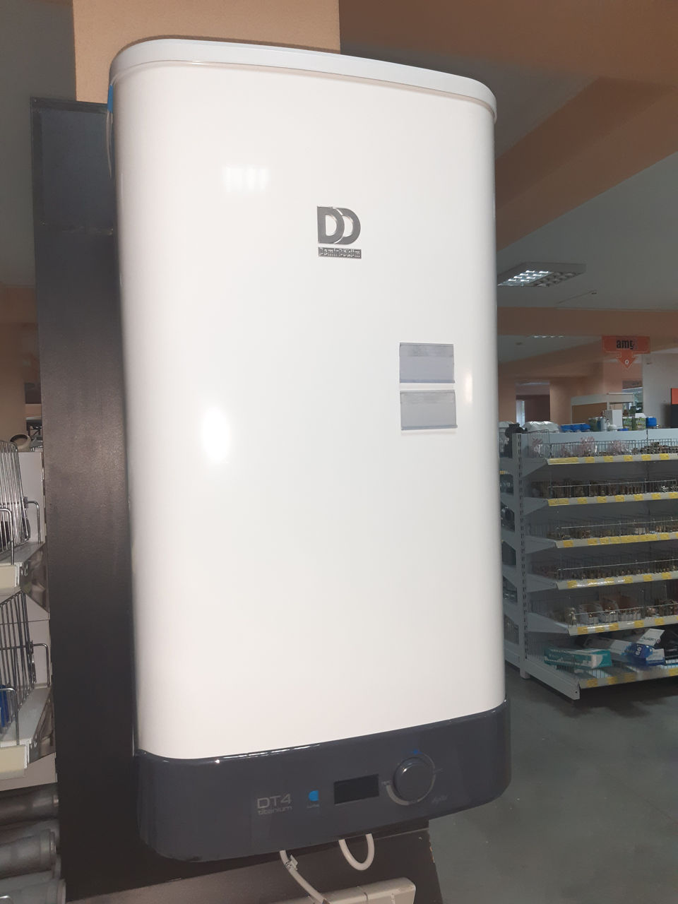 Boiler electric Bulgăresc Anticalcar Plat este în apă DemirDokum Ariston foto 3