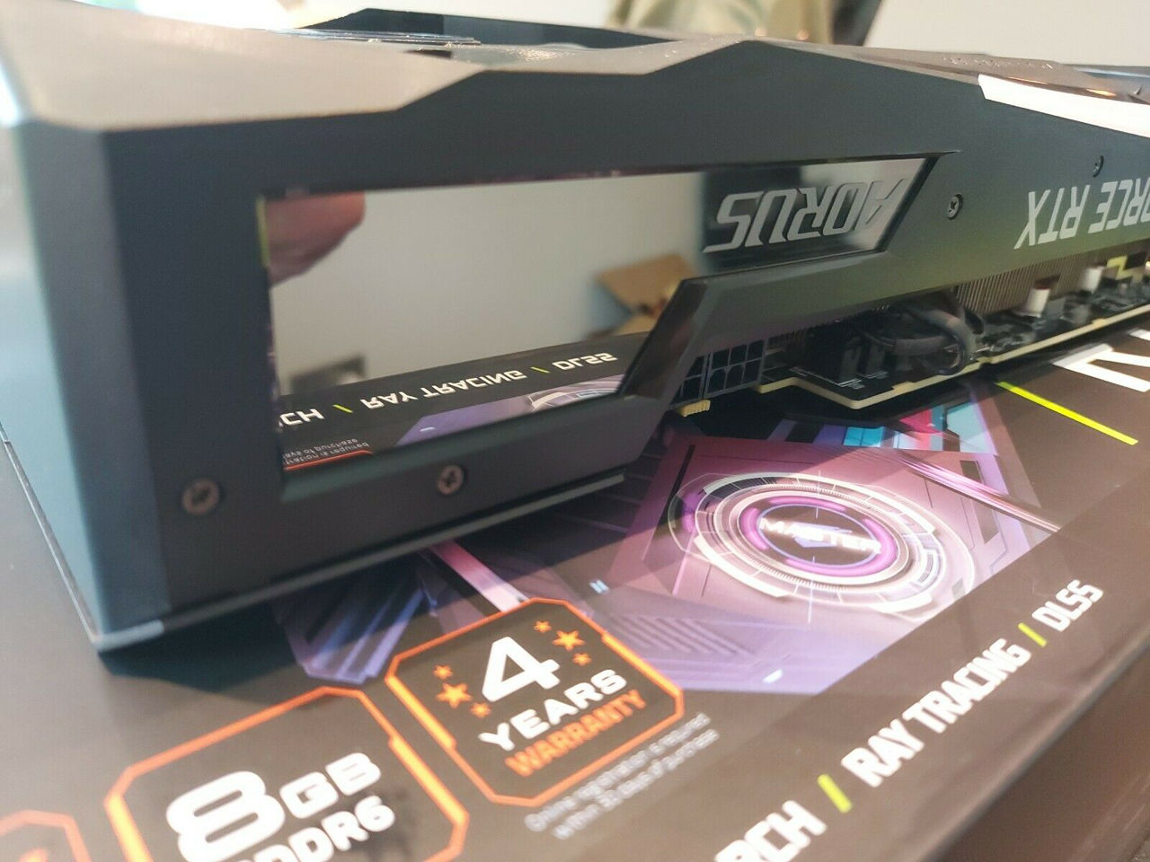 Gigabyte RTX 3060 Ti 8gb AORUS Master NONLHR FHR GPU Graphics Card