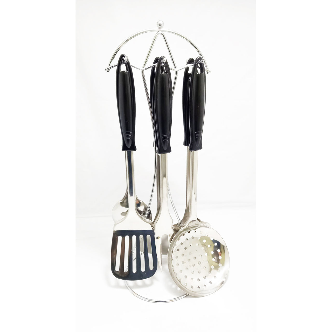Set pentru bucătărie pe suport din inox (0137-1) foto 0