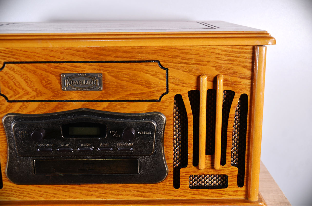 Daklin Museum Series Wooden Turntable Cd Tape Hi Fi Centre фото 7