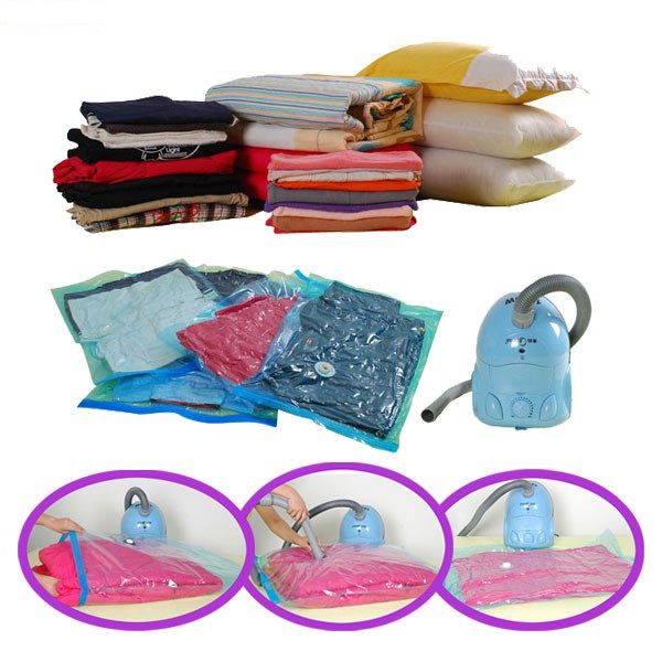 Sac vidat haine, perne, plapume vacuum packs saci vidat, saci minune de vidare, sac cu vacuum ! фото 1