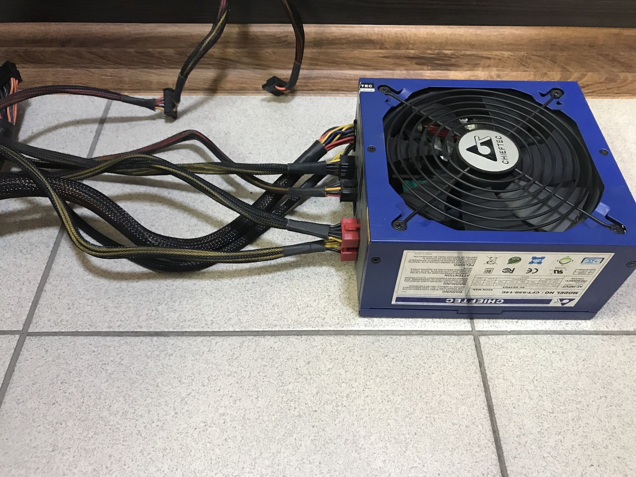 Chieftec CFT-650-14CS Модульный! TUV!