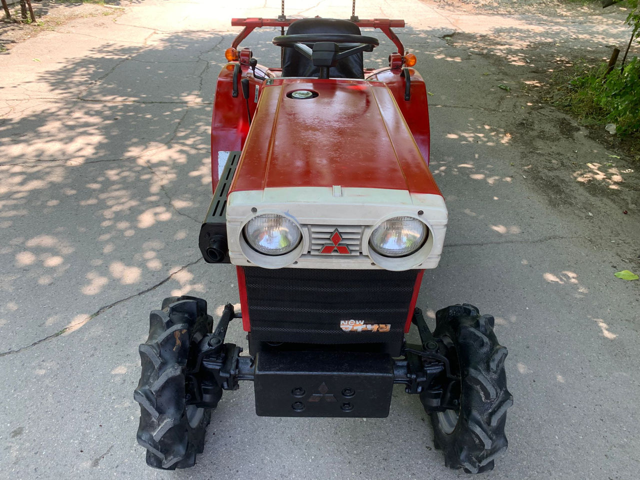 Японский трактор Mitsubishi MT13 + культиватор фото 2