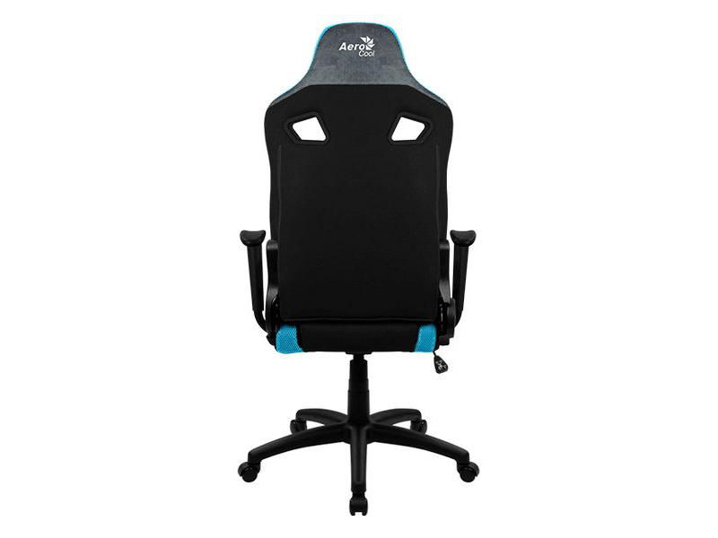 Gaming Chair Aerocool Count Steel Blue, User Max Load Up To 150Kg / Height 165-180Cm foto 7