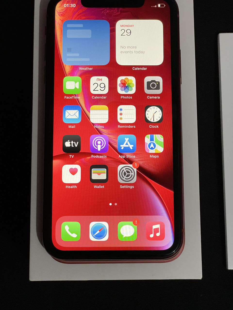 iPhone XR RED PRODUCT 128 GB