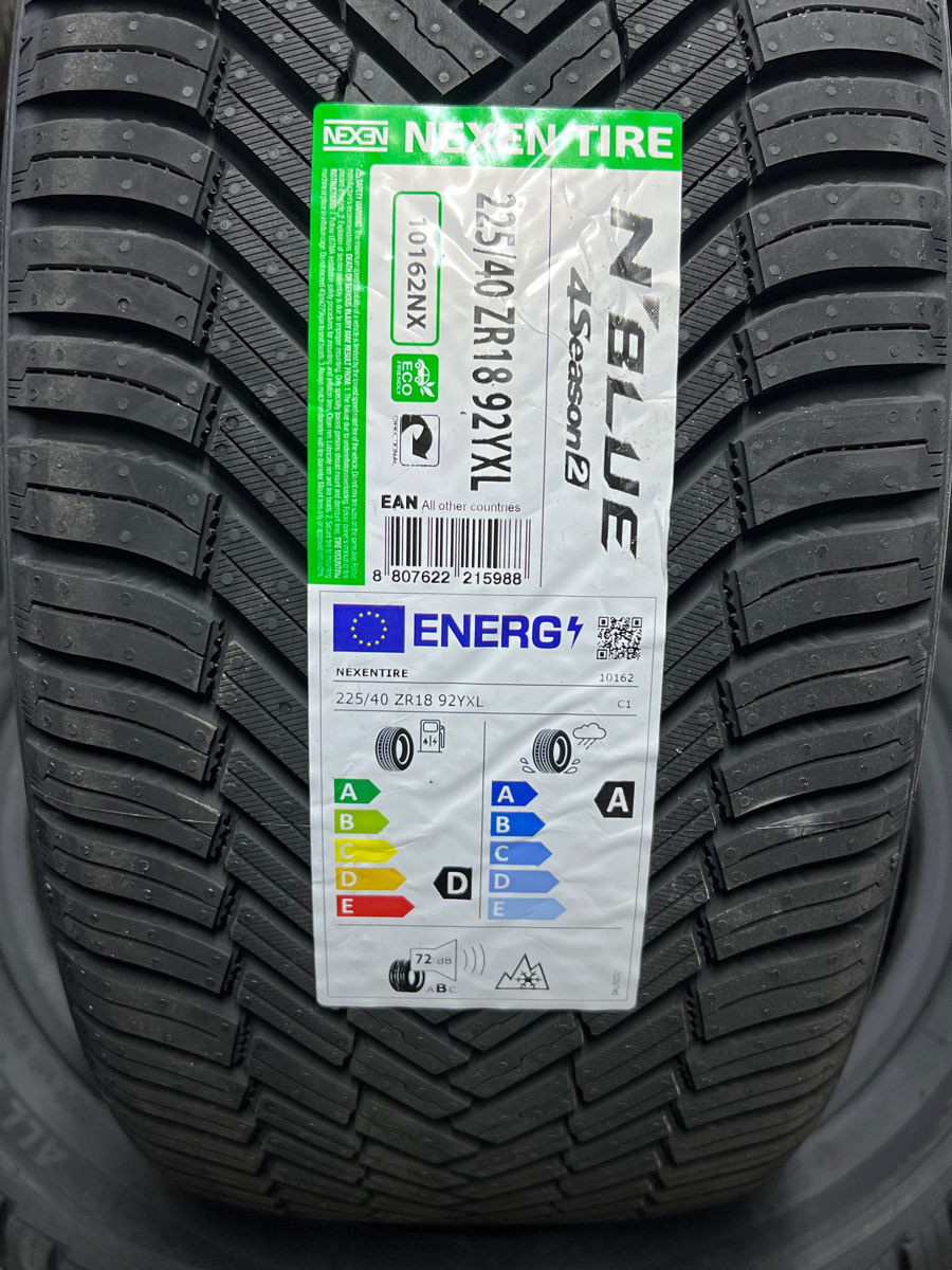 225/40 R18 Nexen N`blue 4seasons 2 / Доставка, livrare toata Moldova 2024 foto 1