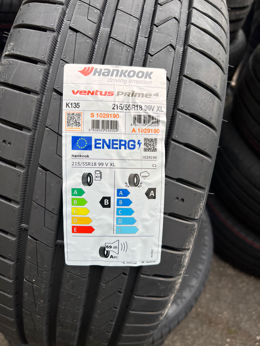 2 шины/2 anvelope 215/55 R18 Hankook Ventus Prime 4/ Доставка, livrare toata Moldova foto 1
