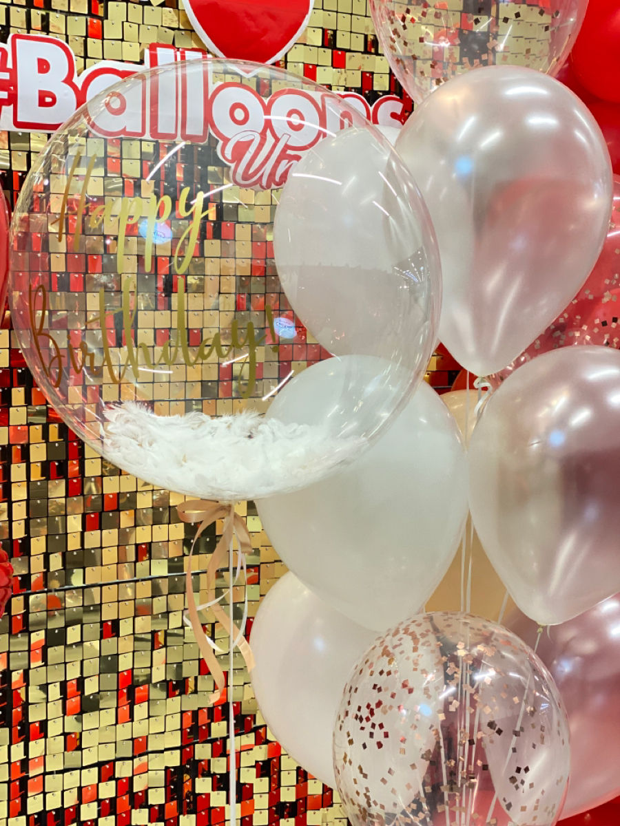 BalloonsUngheni - Decor nuntă / decor cumetrie / decor aniversare / baloane cu Heliu foto 5